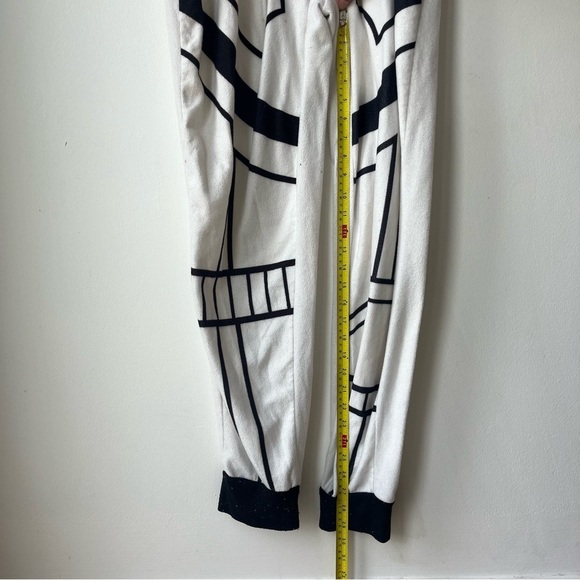 Star Wars Stormtrooper Onesie Costume Pajamas Men’s M | Fleece Hooded Zip-Up - Picture 5 of 11